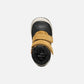 GEOX Boys' Omar Baby Winter Boots Black/Dark Yellow