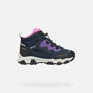 Geox Girls Magnetar Abx Navy/Violet