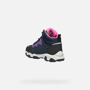 Geox Girls Magnetar Abx Navy/Violet