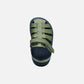 GEOX Toddler Fusbetto Water-resistant Sandals - Sage/Navy