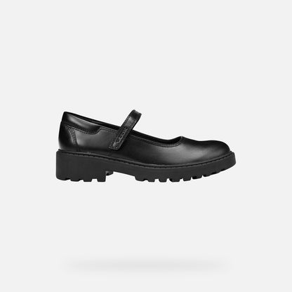 GEOX Casey School Mary Jane Shoes - Black