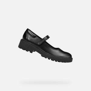 GEOX Casey School Mary Jane Shoes - Black