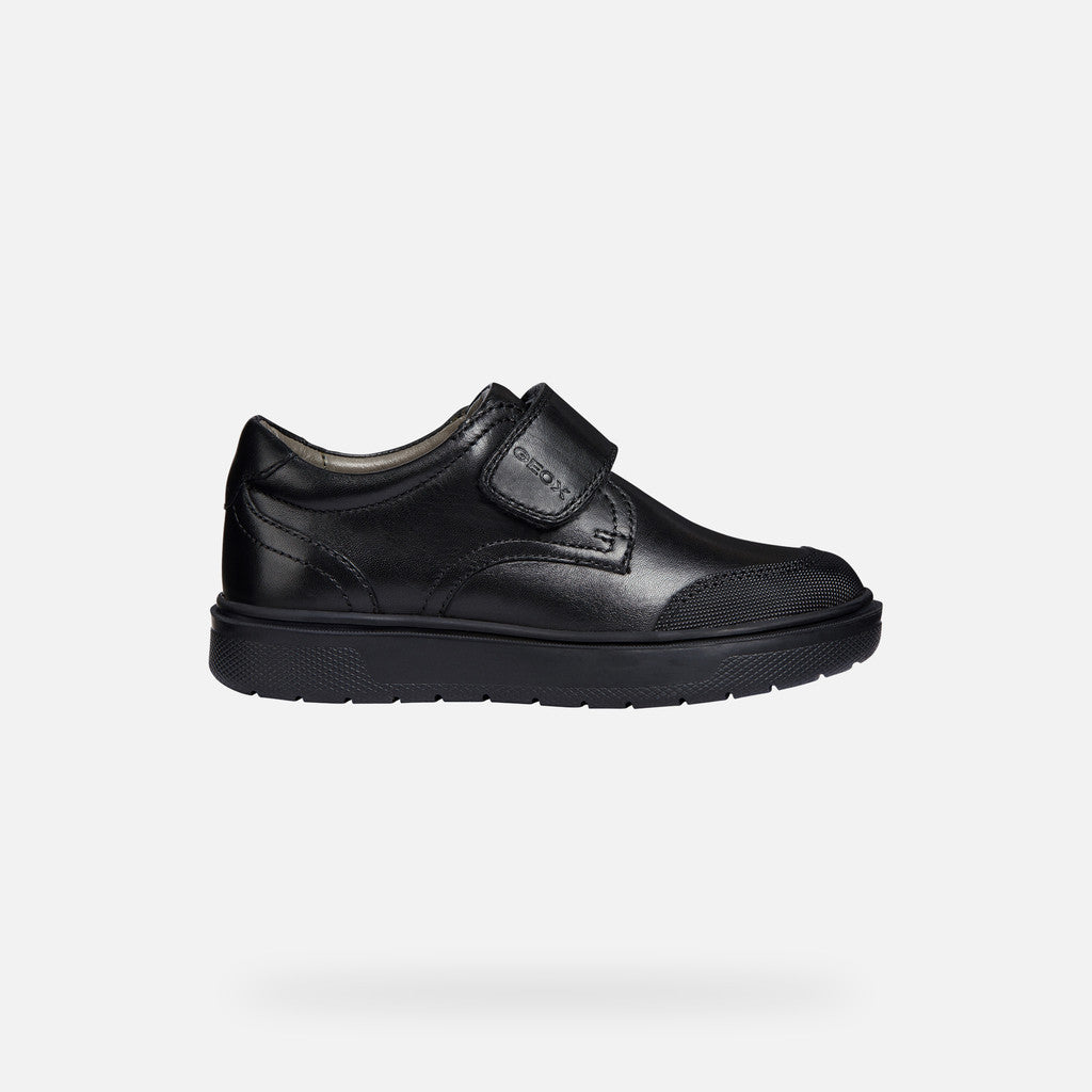 GEOX Riddock Boys Uniform Shoes Black