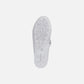 GEOX Plie Girl Leather Ballerina Flats White