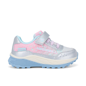 Little Kid's Snova Jr. Sneakers - Silver/Pink