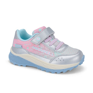 Little Kid's Snova Jr. Sneakers - Silver/Pink