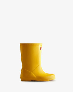 Hunter Little Kids Original First Classic Rain Boot - Yellow
