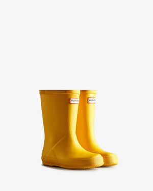 Hunter Little Kids Original First Classic Rain Boot - Yellow