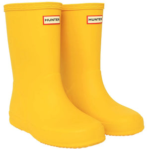 Hunter Little Kids Original First Classic Rain Boot - Yellow