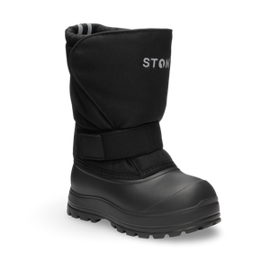 Stonz Trek Big Kids Winter Boots - Black