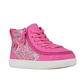 Billy Footwear High Tops 5 Little Kids Billy Footwear - Fuchsia Snake BILLY Classic Lace High