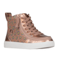 Billy Footwear High Tops Billy Footwear - Rose Gold Daisy BILLY Classic Lace High