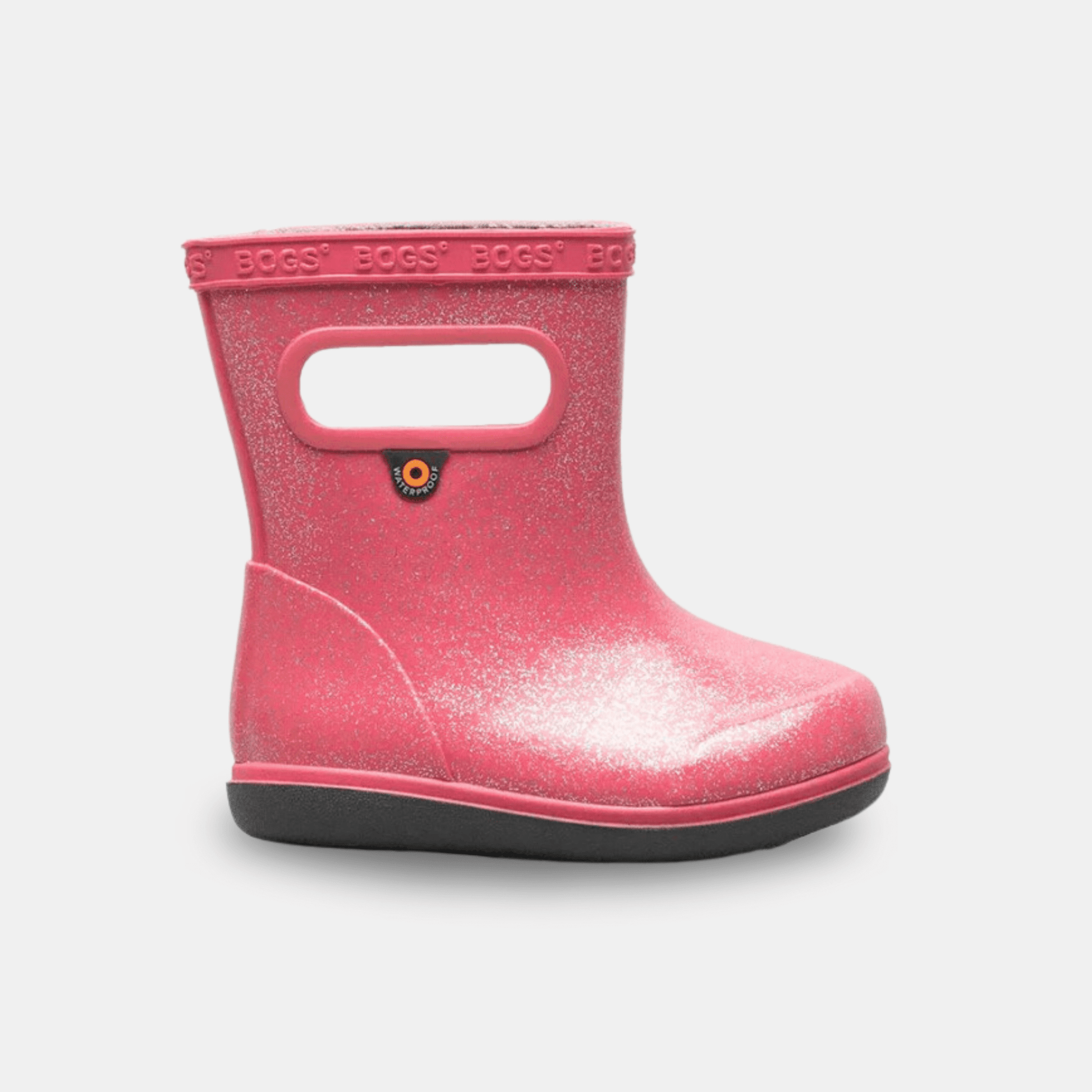 Bogs Rain Boots Bogs Little Kids Skipper II Glitter - Glitter Pink