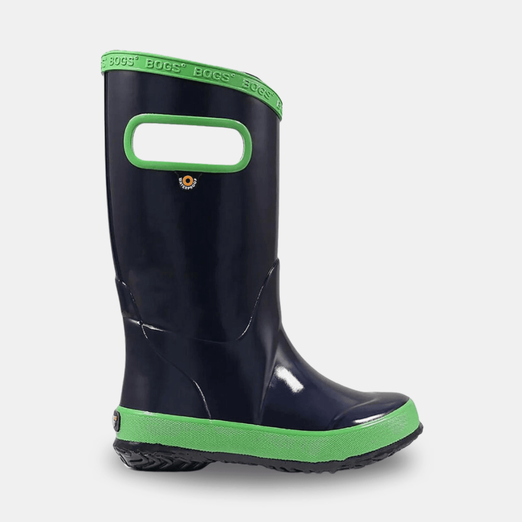 Navy deals green boots