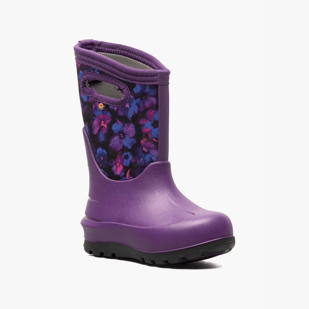 Bogs Winter Boots 7 Little Kids Bogs Neo-Classic Petal - Purple Multi
