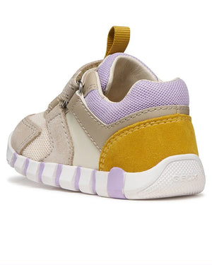 GEOX Girls Iupidoo baby - Beige/Lilac
