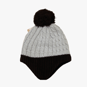 Color Kids Hats 48 Color Kids Beanie with Fleece - Aqua/Navy