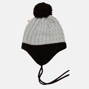 Color Kids Hats Color Kids Beanie with Fleece - Aqua/Navy