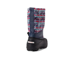 Columbia Big Kids Powderbug Forty Print Boot - Blush Pink