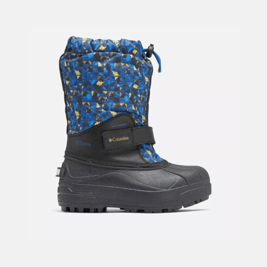 Columbia Kids' Redmond Waterproof Boot - 9 - Black / Flame