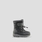 Cougar Winter Boots Cougar Childrens Slinky Nylon Waterproof Black/Charcoal