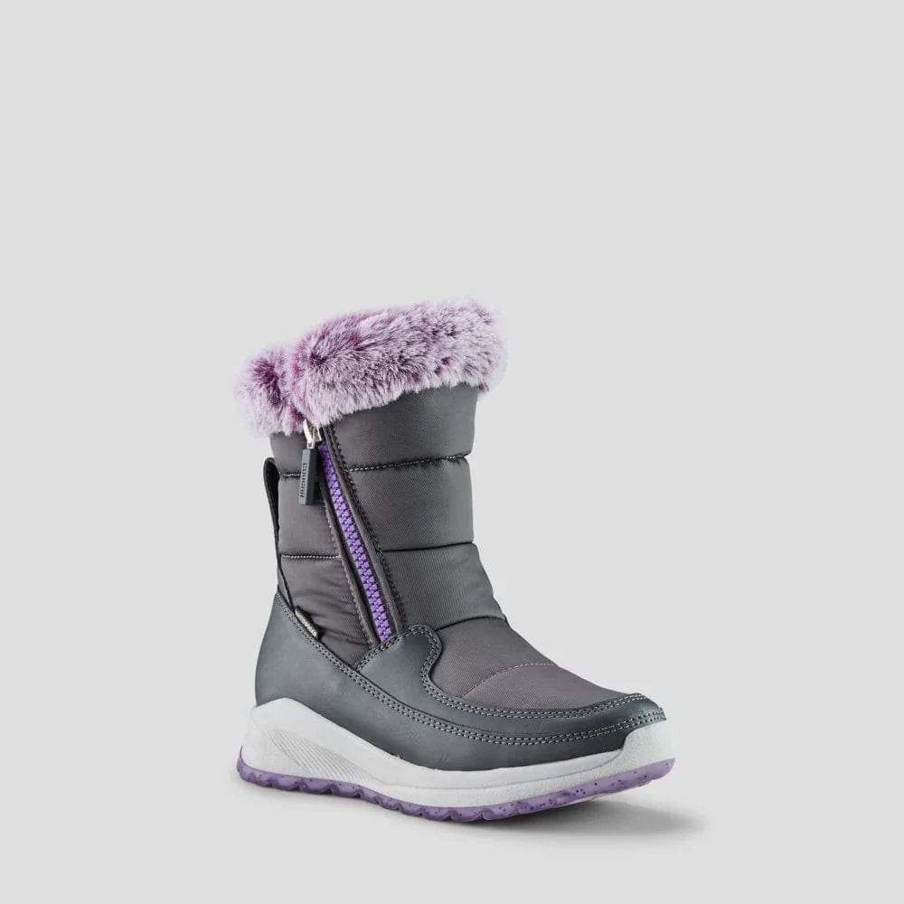 Cougar Winter Boots Cougar Childrens Starla Nylon Waterproof - Grey