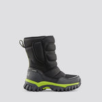 Cougar Winter Boots Cougar Childrens Tatum Neoprene and Lycra Waterproof - Black/Lime