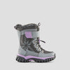 Cougar Winter Boots Cougar Childrens Toasty Nylon Waterproof - Pewter-Lilac