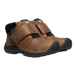 Keen Youth Kootnenay IV Mid Waterproof Boots- Toasted Coconut