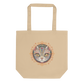 Eco Tote Cat women Bag - Natural color