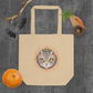 Eco Tote Cat women Bag - Natural color