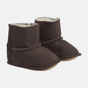 En Fant boots 18/19 EU En-Fant Leather Suede Boots - Coffee Bean