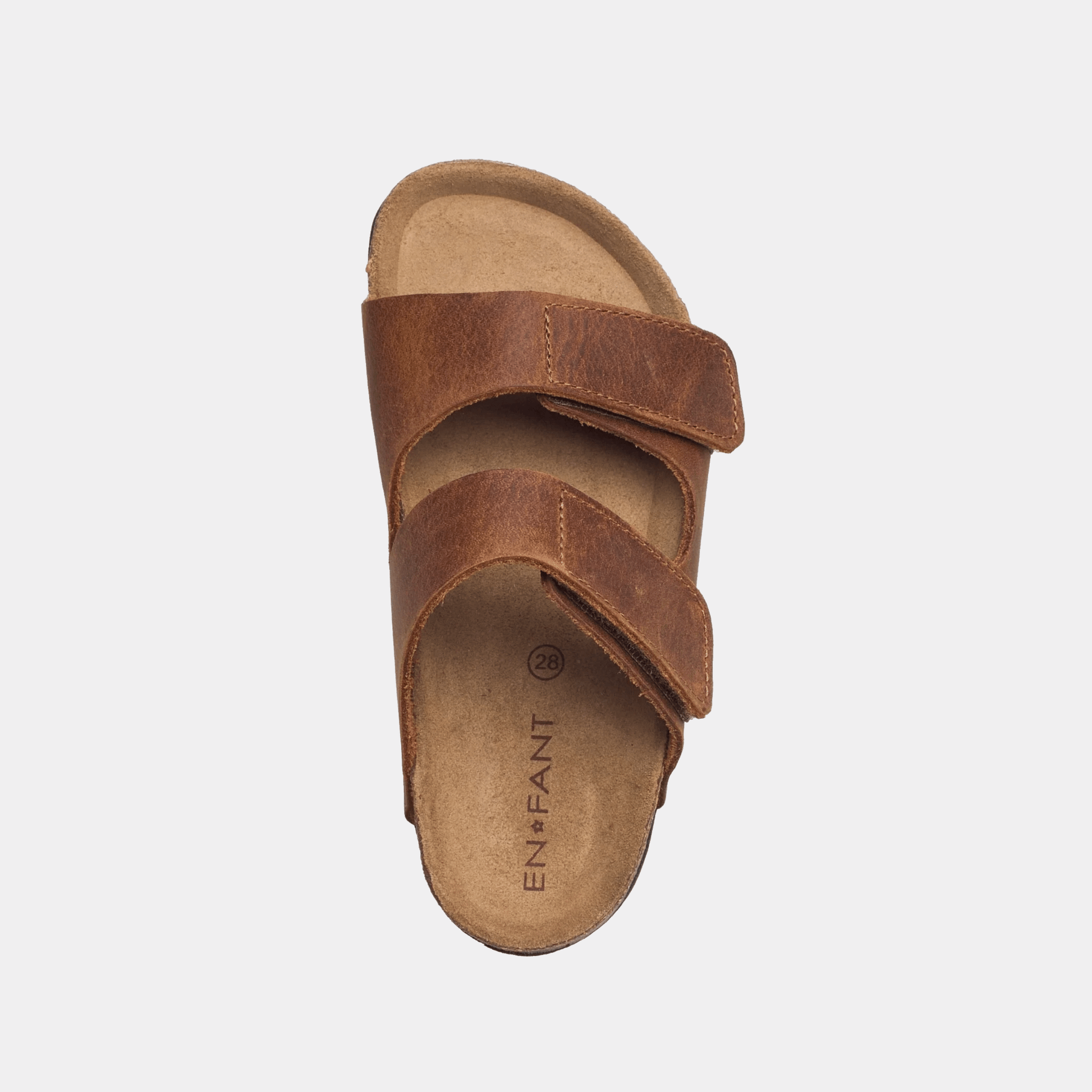 En Fant Sandals En-Fant Kids Sandals Nubuck Leather - Acorn