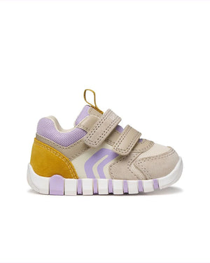 GEOX Girls Iupidoo baby - Beige/Lilac
