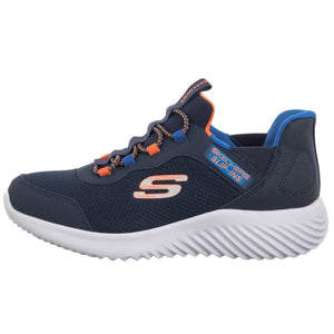 Skechers Slip-ins: Bounder - Brisk-Burst - Navy/Blue