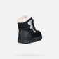 GEOX boots GEOX Girls Willaboom Waterproof boots - Black/light pink