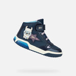 GEOX High Tops GEOX Girls Inek Navy/Lilac