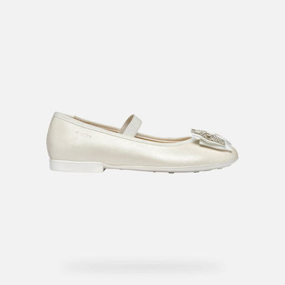 GEOX Mary Jane GEOX Plie Girl leather Ballerina Flats