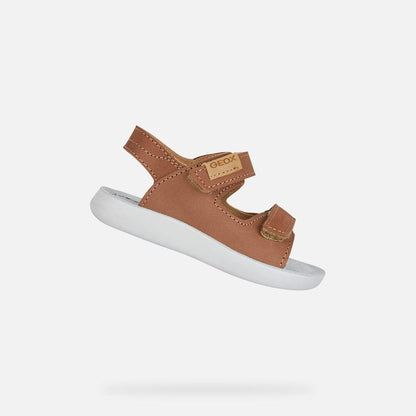 GEOX Sandals GEOX Lightfloppy Baby Sandals - Tobacco