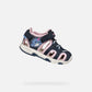 GEOX Sandals GEOX Toddler Multy G.A. Closed toe Sandals Navy/Lt Pink