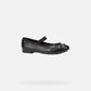 GEOX School/Uniform Shoes 29 EU GEOX Plie Girl Smooth Leather Uniform Shoes Black