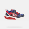 GEOX Sneaker Geox Ciberdron Boys Spiderman Navy/Red