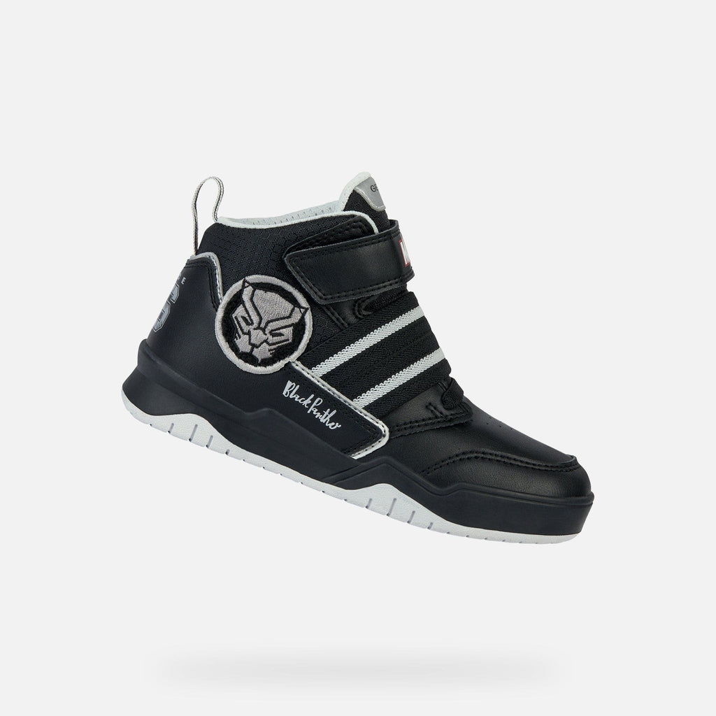 GEOX Sneaker Geox Perth Junior Boys Black/Silver