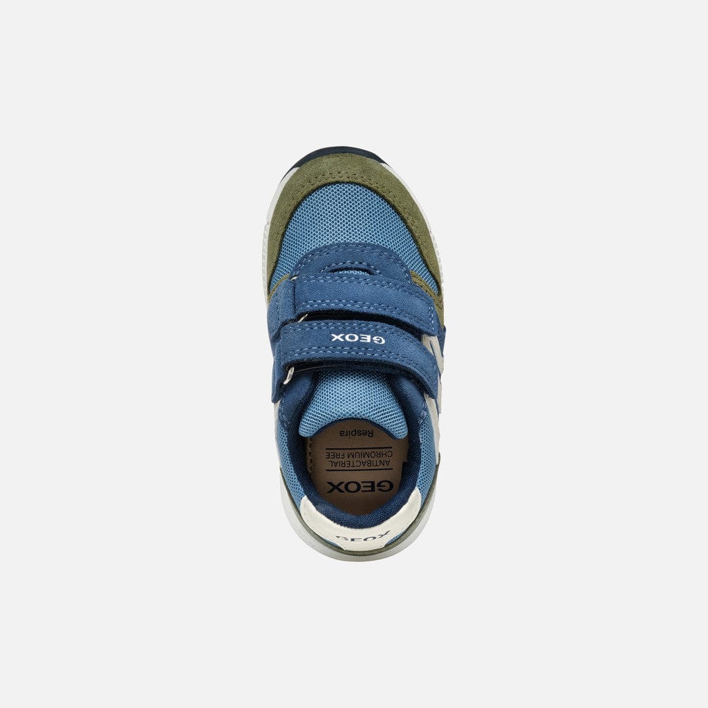 GEOX Sneaker GEOX Toddler Alben Sage/Navy