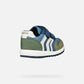 GEOX Sneaker GEOX Toddler Alben Sage/Navy