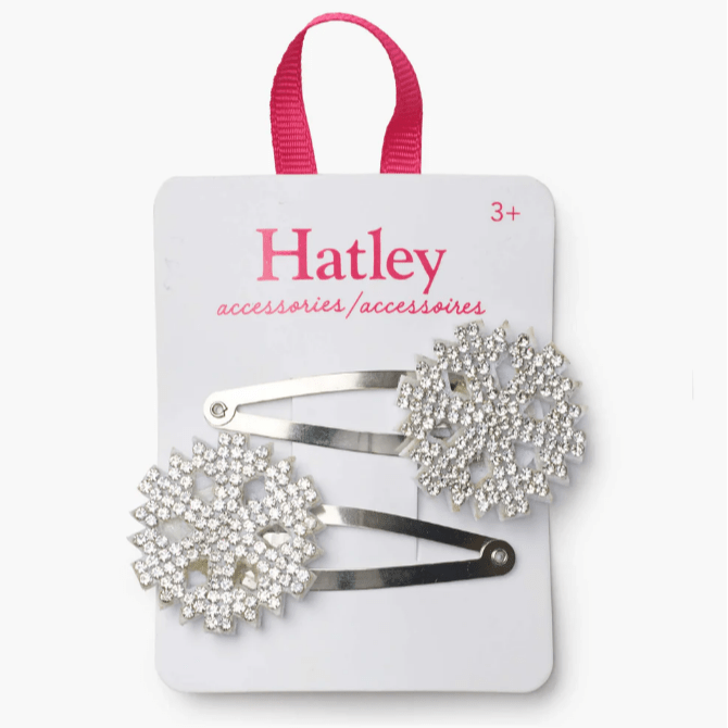 Hatley Hair Accessories Hatley - Festive Snowflakes Snap Clips