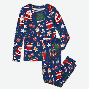 Hatley Pajamas Hatley Books to Bed - Navy Twas the night before Christmas pajama set