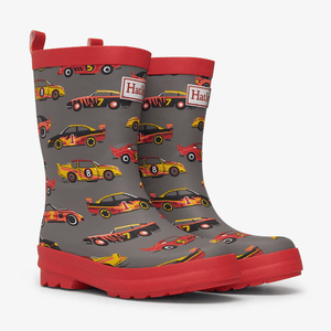 Hatley Rain Boots Hatley Kids - Classic race cars matte rain boots