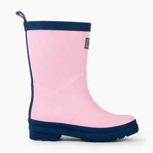 Hatley Rain Boots Hatley Kids - Pink & Navy matte rain boots
