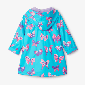 Hatley Rain Suits Hatley Kids - Doodle butterflies splash jacket